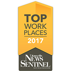 Pinnacle Named No. 1 Top Workplace in Knoxville
