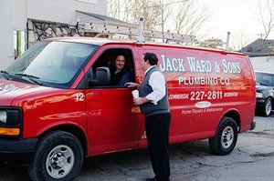 Jack Ward and Sons Plumbing Truck